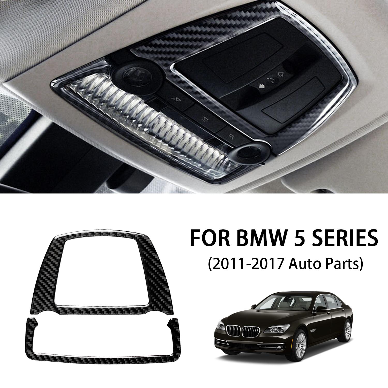 

Carbon Fiber Car Roof Reading Light Frame Trim For BMW 5 Series F10 F07 X3 F25 X4 F26 2011-2017 Car Interior