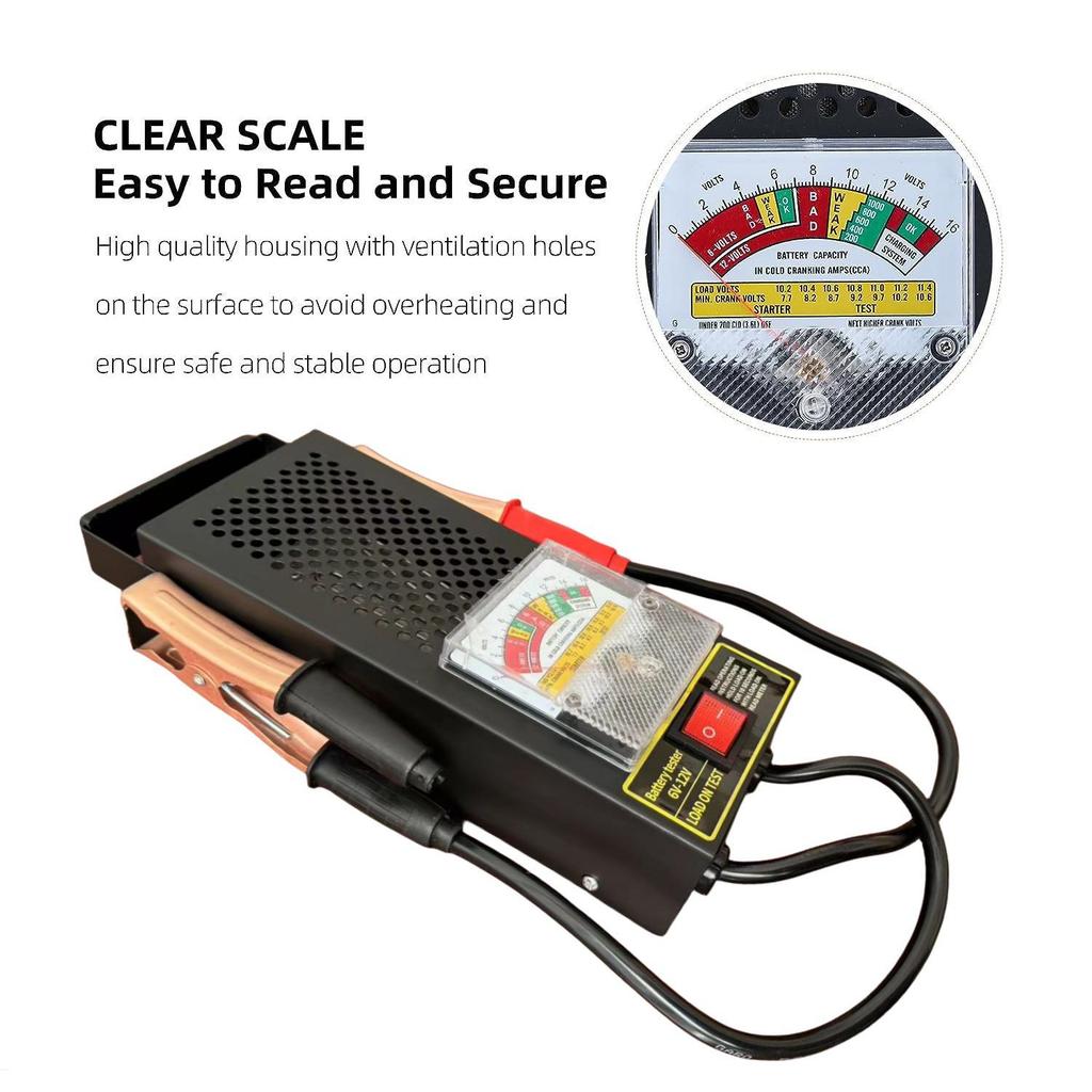 High-Precision 12V Car and EV Battery Discharge Tester - New Model