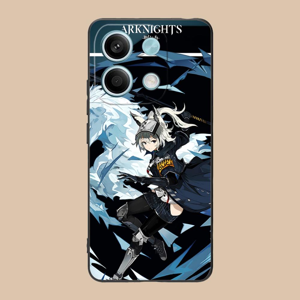 Arknights Grani Matte TPU Mobile Phone Case for POCO F8 F7 F6 F5 F4 F3 F2 Pro GT C75 C71 C65 C61 C40 Pro Ultra Colorful Cover