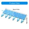 Portable Laundry Hanger for Small Garments, Folding Travel Design with 6 Hanging Grips and Easy Storage for Travel Use