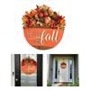 Handcrafted Wooden Welcome Wall Plaque Greeting Sign 30cm Door Hanger For Autumn Decorations Indoor Outdoor Use