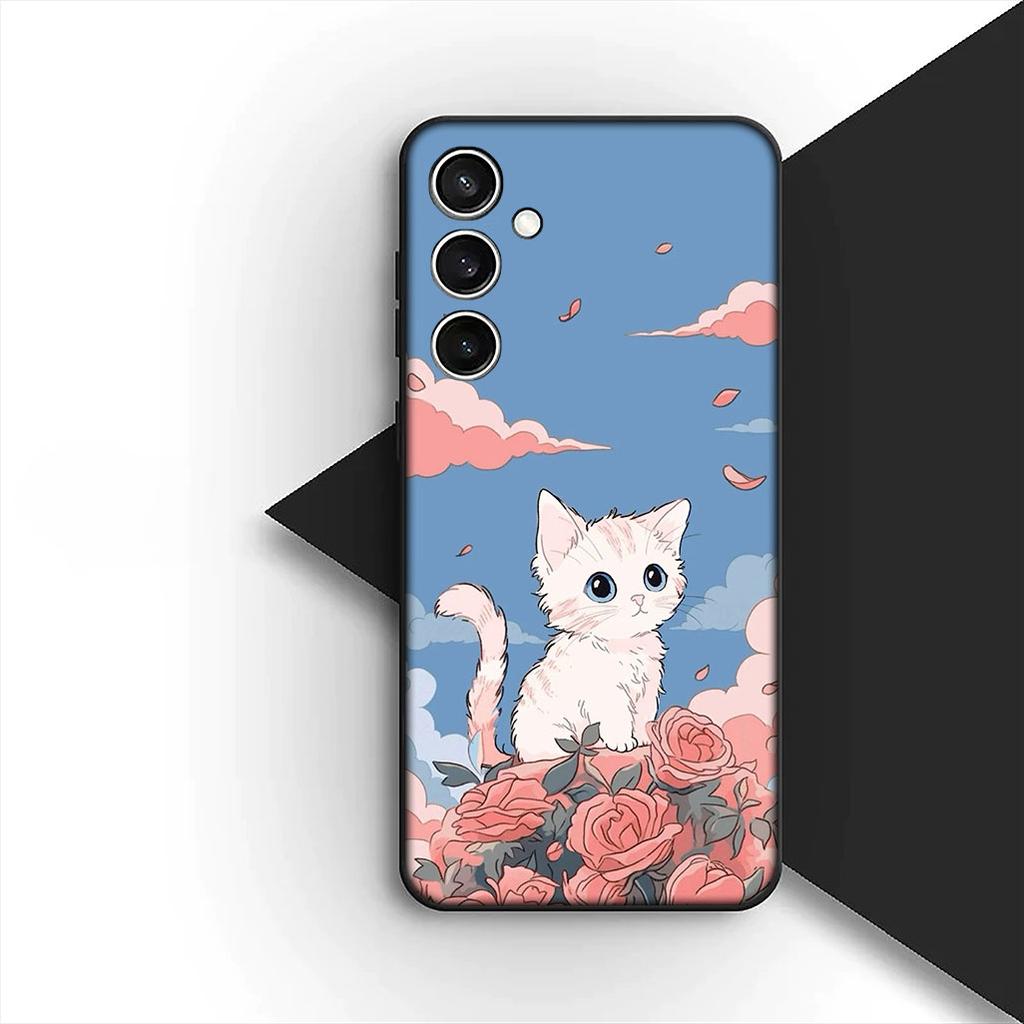 Eyes Cat Meow Kitten Paw Phone Case for Apple iPhone 17 Pro XS Max Air 6 7 8 Plus 5 + SE 2022 SE2 16E 8+ Protective Cover