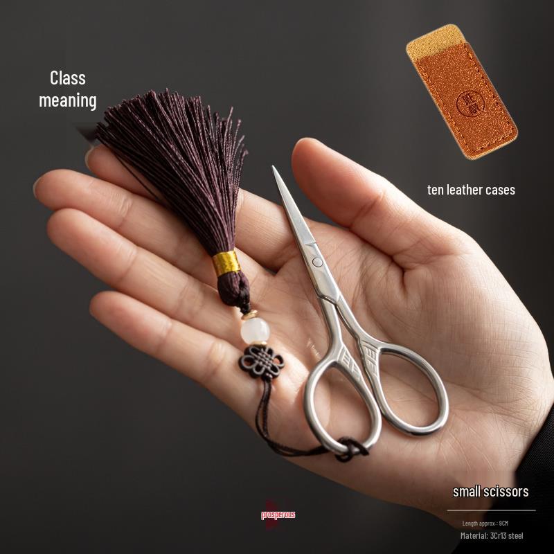 2024 Japanese Tea Bag & Packaging Scissors - Retro Household Tea Ceremony Utensil