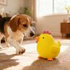 Pet Latex Molar Teeth Cleaning Toy - Squeaky Pig/Chicken/Ox Head Ball Safe Durable Teeth Stain Remover, Dog Chew Toy