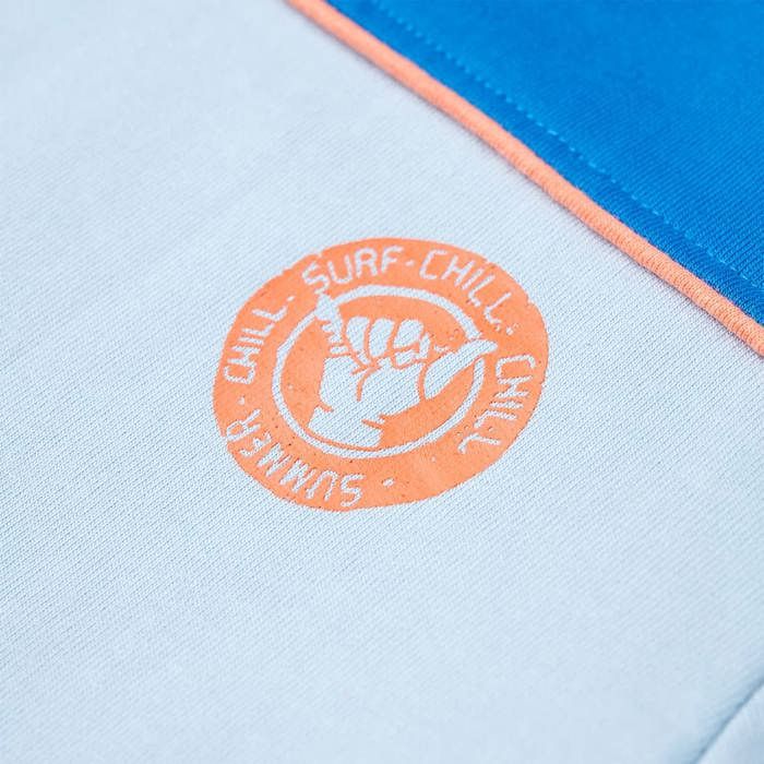 Sweatshirt for Children Bright Blue and Light Blue 92/104/116/128/140