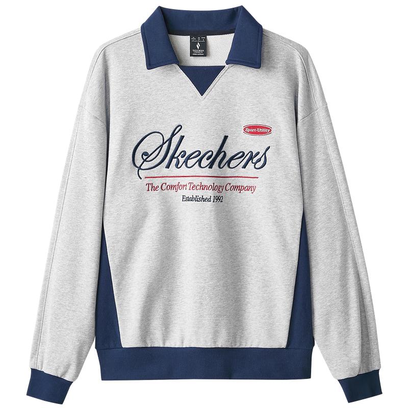 Skechers Unisex Knit Pullover Sweatshirt L424U006