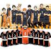 Vibrant Haikyuu Karasuno Nekoma High School 3d Printed Women Costume Comfortable Short Sleeve Tshirt And Shorts