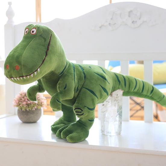 Simulation Tyrannosaurus Dinosaur Animal Doll Plush Kids Toy Collection Decor