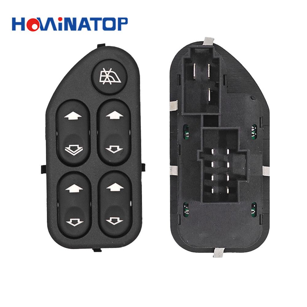 HOWINATOP 7S6514529AA 4L5514529AA 256514529CB 3+8 Pin Master Power Window Control Switch For Ford High Quality OEM Replacement чёрный