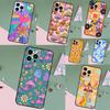 Retro Groovy Hippie Boho Regenbogen Hülle Für iPhone 17 Pro Max 16 15 13 12 11 14 Pro Max Plus 13 12 Mini 16e 17 Air Rückseite