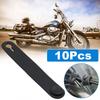 10pcs Motorcycle Rubber Cable Ties Electric Vehicle Binding Handle Fixed Direction Wiring Tape Line Harness Arrangement Hub M7a2