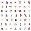 50 Cross-border Human Anatomy Graffiti Suitcase Stickers