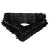 PU Leather Leather Fur Belt Punk Y2K Waistband Fashion Plush Belt  Female/Girls