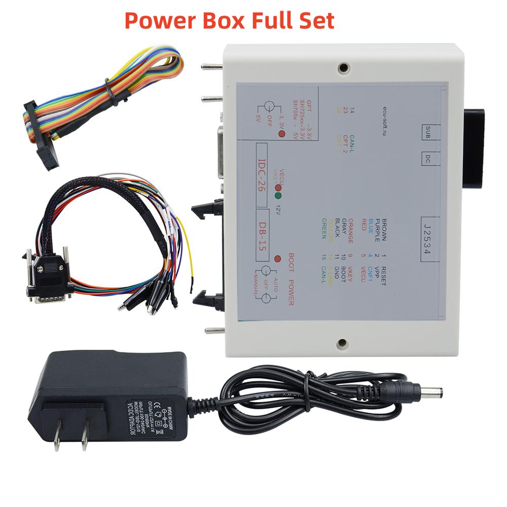 New Power Box JTAG for Hitachi KTM FLASH Via j2534 Works For KTM FLASH ECU-Soft OBD ECU Programmer Power BOX Fast Shipping