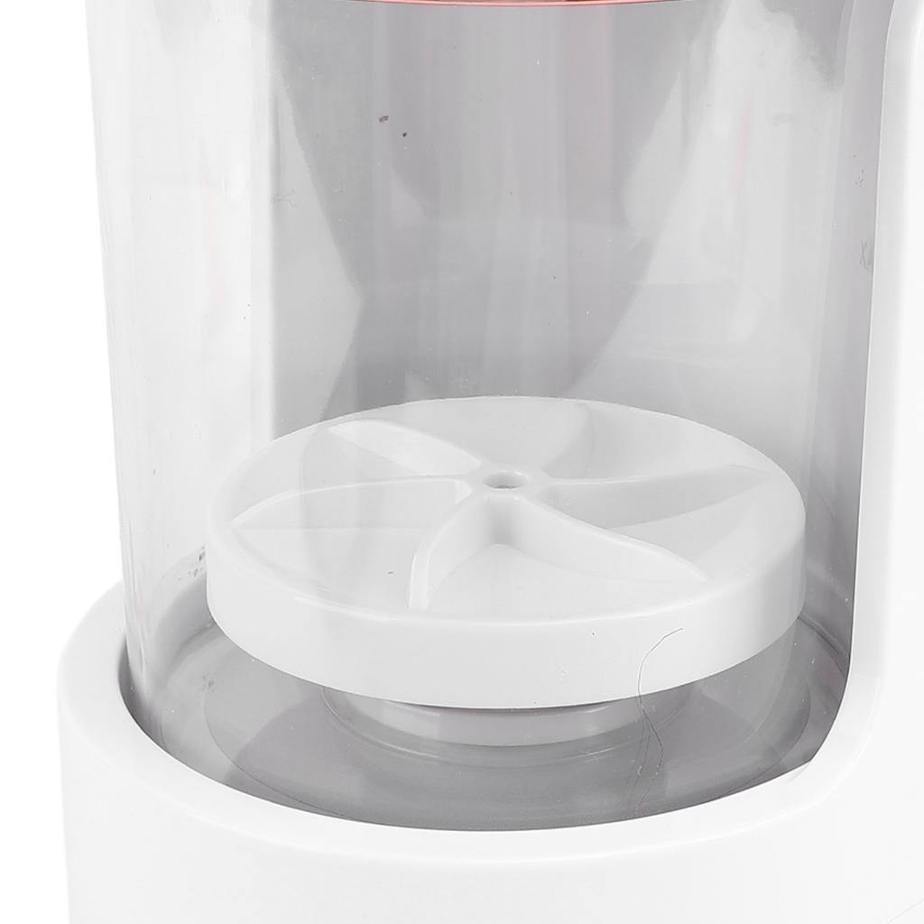 USB Electric Makeup Brush Cleaner Clear View 850RPM 2H 5H Timer Detachable Makeup Brush Cleaner Dryer Machine