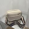 Stylische Street Trend PU Crossbody Tasche Damen 2023 Mode Breiter Riemen Umhängetasche