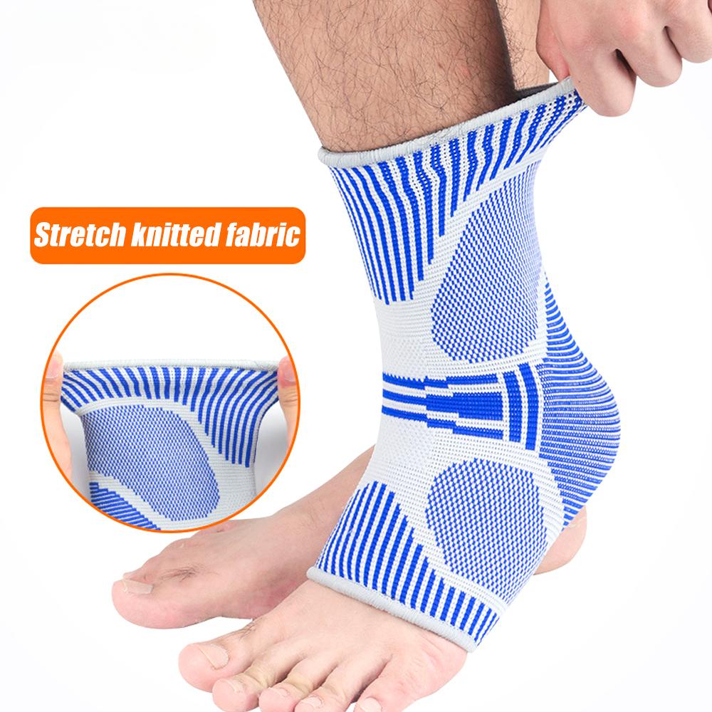 1 PC Elastische Knöchelorthese Atmungsaktive Anti-Verstauchung Knöchelunterstützung Schutz Kompressionsorthese Schutz Unterstützung Gym Running Ankle Wrap