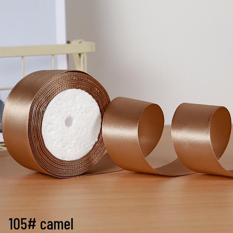 Cinta de Rosa de Seda Hecha a Mano de 4 cm para Envolver Regalos y Joyería DIY