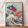 Japan Anime Pokemon Gyarados Classic Character Canvas Poster High Definition Images Home Living Room Wall Aesthetic Decorative