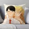 Anime D-Doushisei Pillow Case  Ultra Soft Skin Friendly Fabric Cloud Like Comfort & Concealed Zipper