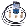 1Sada solenoidového ventilu Mac 1/8'' 35A-Aca-Ddba-1Ba s mosazným tlumičem Dc12V