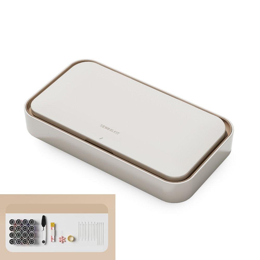 Space Saving Needle Thread Box Multifunctional Needle And Thread Kit Sewing Tool Kit  Travel Use