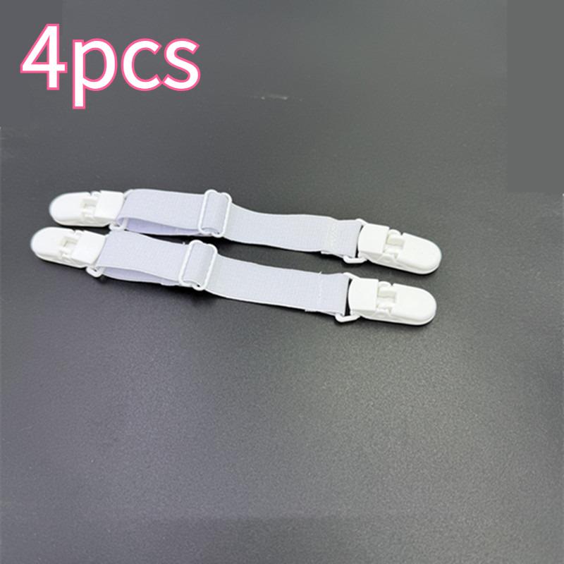 

4Pcs Elastic Hidden Belt – Adjustable Lazy Waist Tightening Strap for Pants, Simple & Portable, Unisex Design