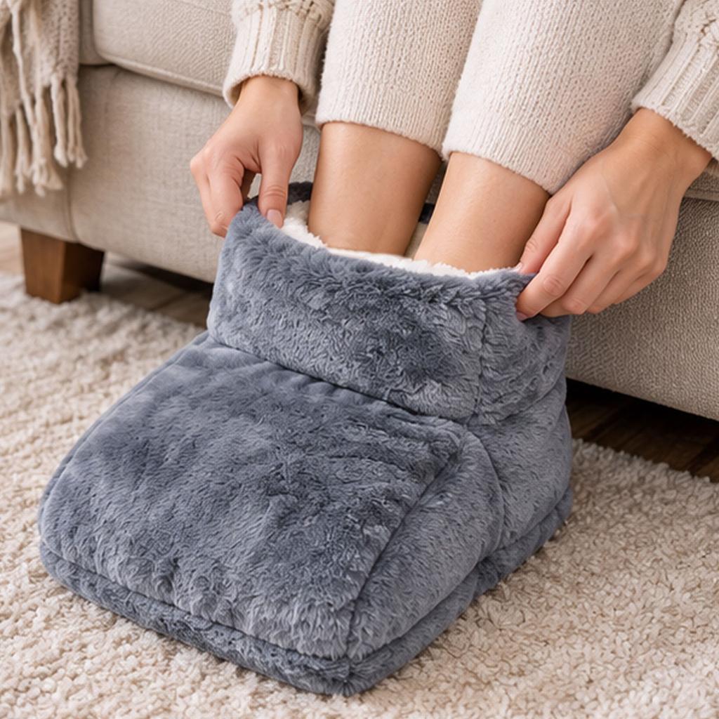Heated Shoes, Warmer and Rechargeable Hot Bag Cover for Bed, Winter Warmers Set