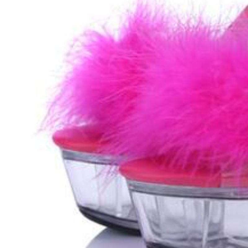 Pantoufles à plateforme Stiletto à talons Super hauts de 15CM, chaussures de mariage en cristal, sandales en cristal LFD, nouvelle collection 2020