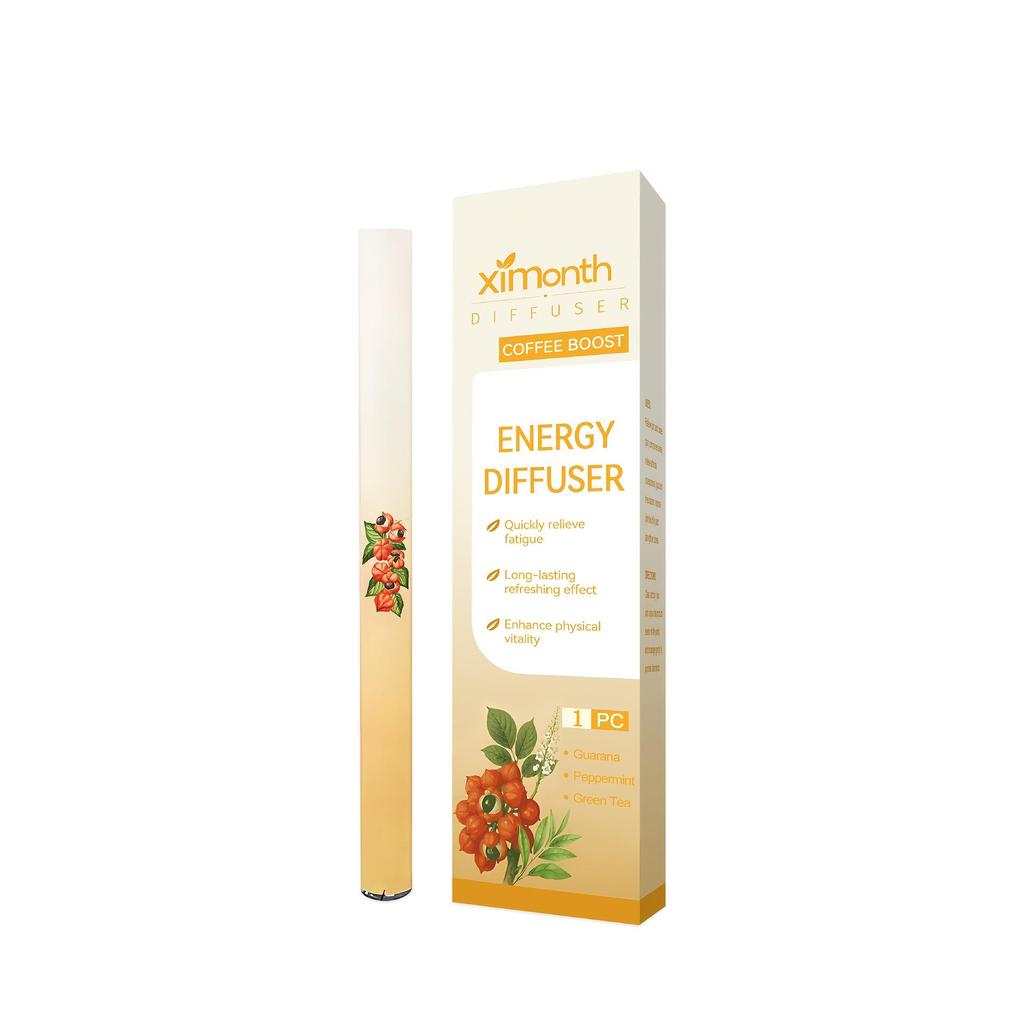 Purificatore Polmonare Erboristico Stick Detossificante Fegato Allevia Stanchezza da Guida Sonnolenza Menta Rinfrescante Olio Essenziale Barra Energetica