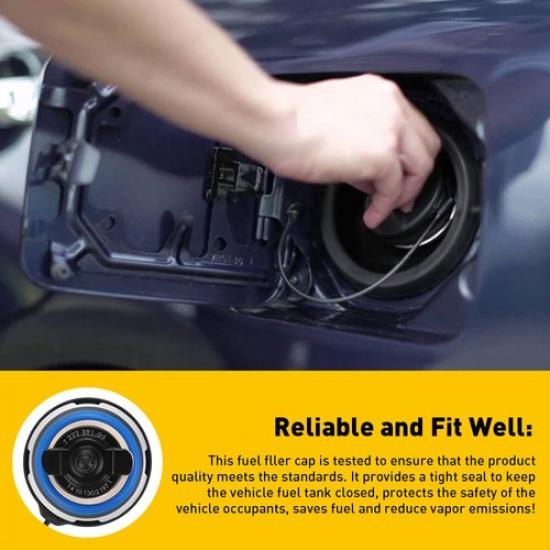 Fuel Gas Cap For BMW 320i 335i 428i 528i 535i 550i 740i X1 X3 X5 MINI Cooper EXV