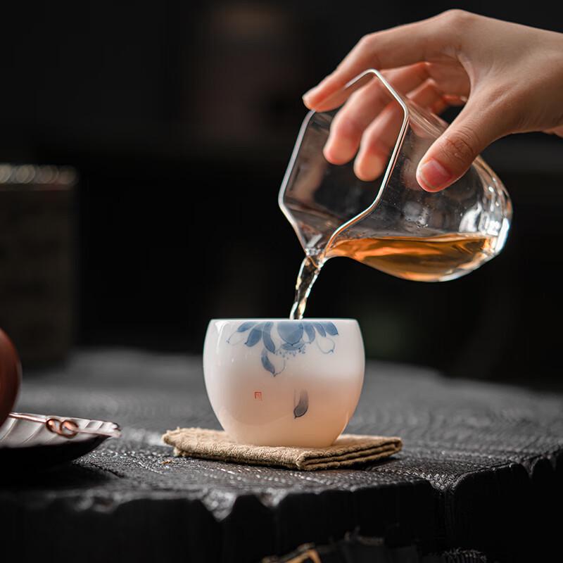 MULTIPOTENT Hand-Painted Ceramic Gongfu Tea Cup