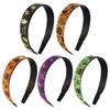 Bat Halloween Hair Hoop Horrible Ghost Bat Print Hairband Exaggerated Skull Head Headband  Party
