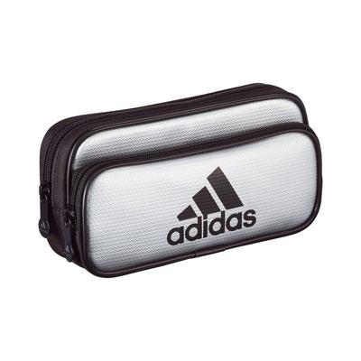 Mitsubishi Pencil Adidas Pencil Case Silver and Gold Double PT1500AI04S24 AI04, Enamel, Pocket,