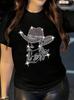 Cowboy Hat Rhinestone T-shirt