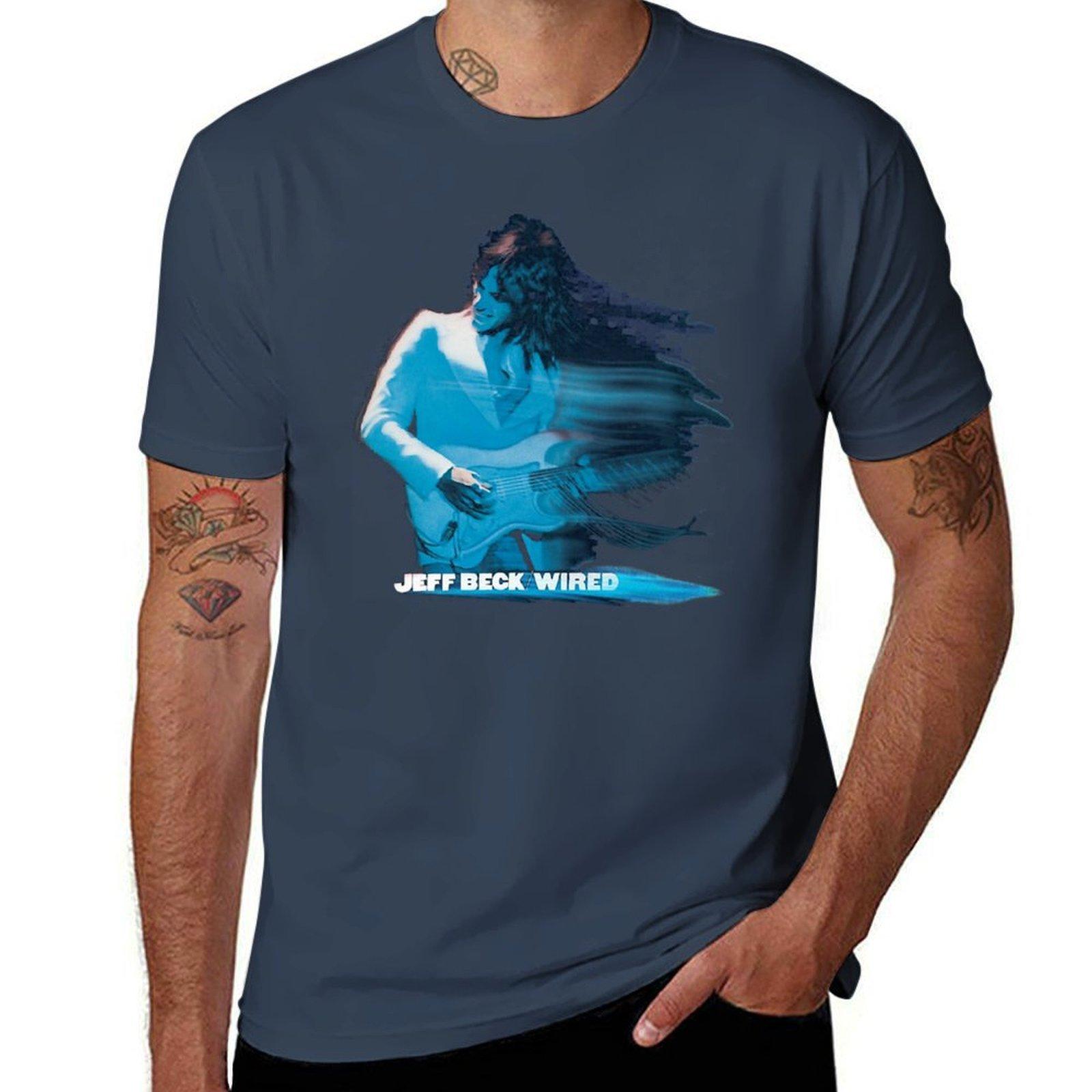 The Only Jeff Beck Guide Youll Ever Need TShirt Stain Resistant Casual Tee S