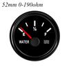 100~400mm 200mm 250mm 300mm Water Level Gauge Sensor fit 0-190ohm 240-33ohm 52mm Car Water Level Gauge Fuel Gauge Customized