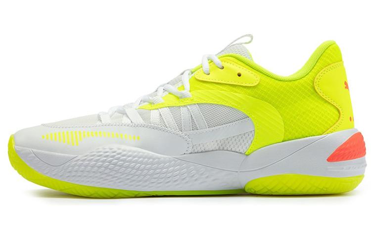 Puma Court Rider 2.0 Glow Stick White Lime Squeeze 42.5