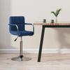 Day and Night - Day and Night Blue Fabric Kitchen Stool