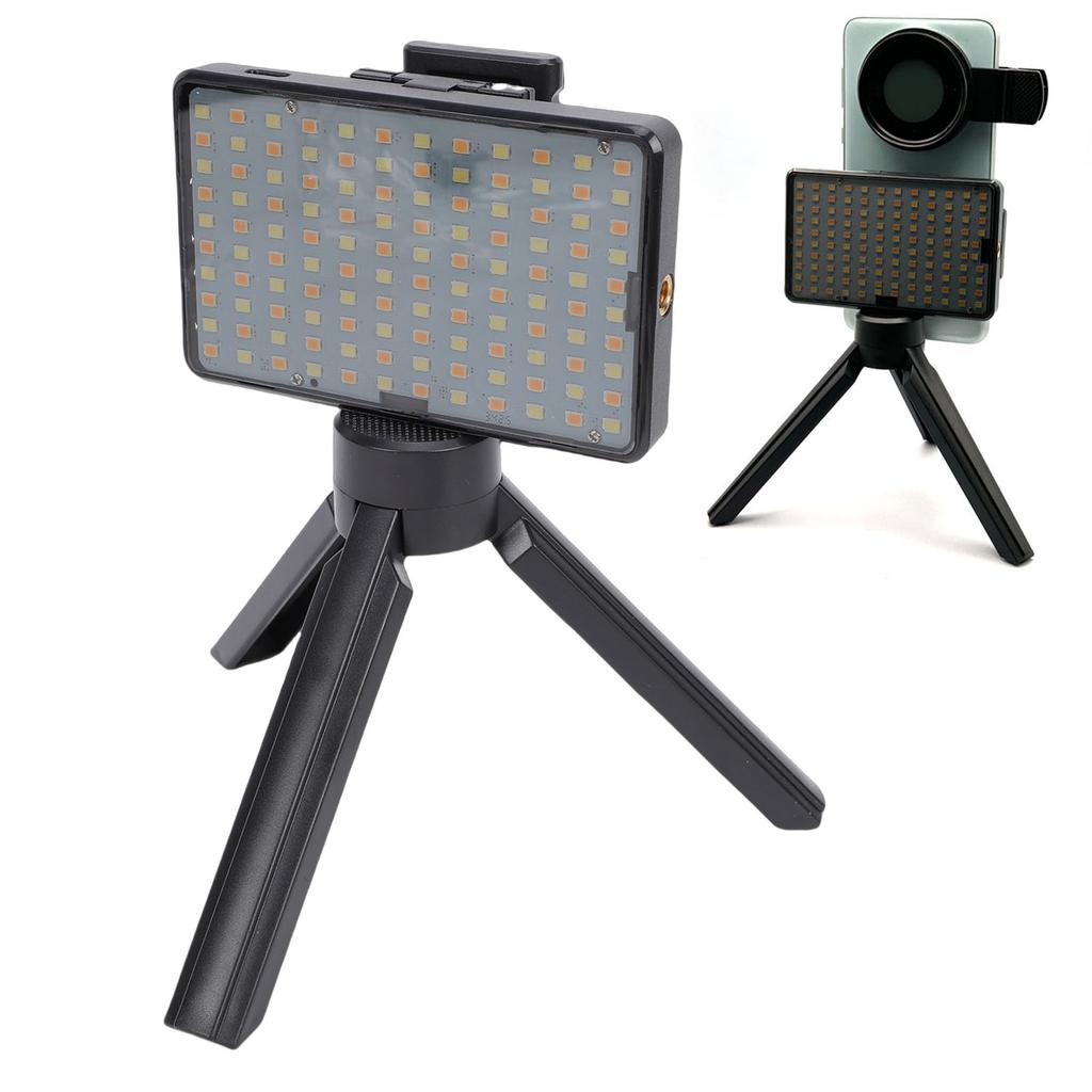 LED Fill Light 2500K-9000K   Brightness Photography Light with Clamp CPL Polarizer and Tripod High Color Rendering
