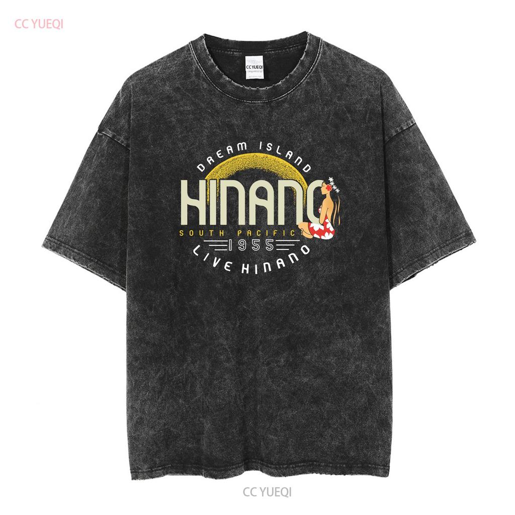 Hinano Tahiti T Shirt Adult Size Small Black Hawaii Beer Surf Dream Island vintage Washed Top For Everyday Wear graphic