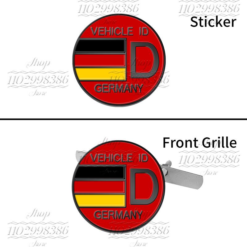 3D Metal Wolfsburg Edition Logo Front Grill Emblem Sticker For Golf Mk5 VW Passat Jetta Tiguan Polo Rear Trunk Side Fender Decor