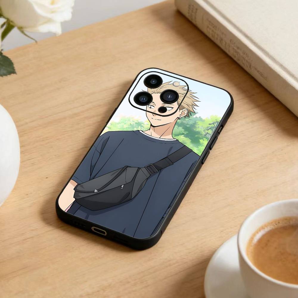 Rintaro Tsumugi K-Kaoruko Waguri Handyhülle Für iPhone 17 16 15 14 13 12 Max Plus Silikon Schwarze Hülle