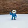 3D Design Astronaut Pendant Bead Brass Figure Spacer Bead  for Keychain DIY Making