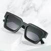 Neue europäische Sonnenbrillen-Trend-Außenhandelsbrille mit quadratischem Rahmen, Persönlichkeit, grenzüberschreitende Brille mit großem Rahmen