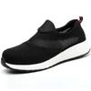 est Work Shoes Women Anti-Smash Anti-Puncture Safety Shoes Men Steel Toe Cap Protective Shoes Light Comfortable Sneakers