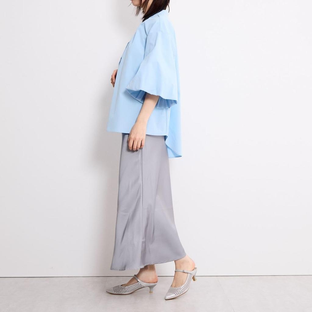 HIMIKO/Himiko/Pointed Toe Mesh Mule/651512 Gray 240