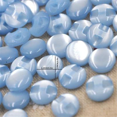 50pcs 12.5mm  Resin Shirt Buttons Pearl Buttons Sewing Accessories DIY Crafts