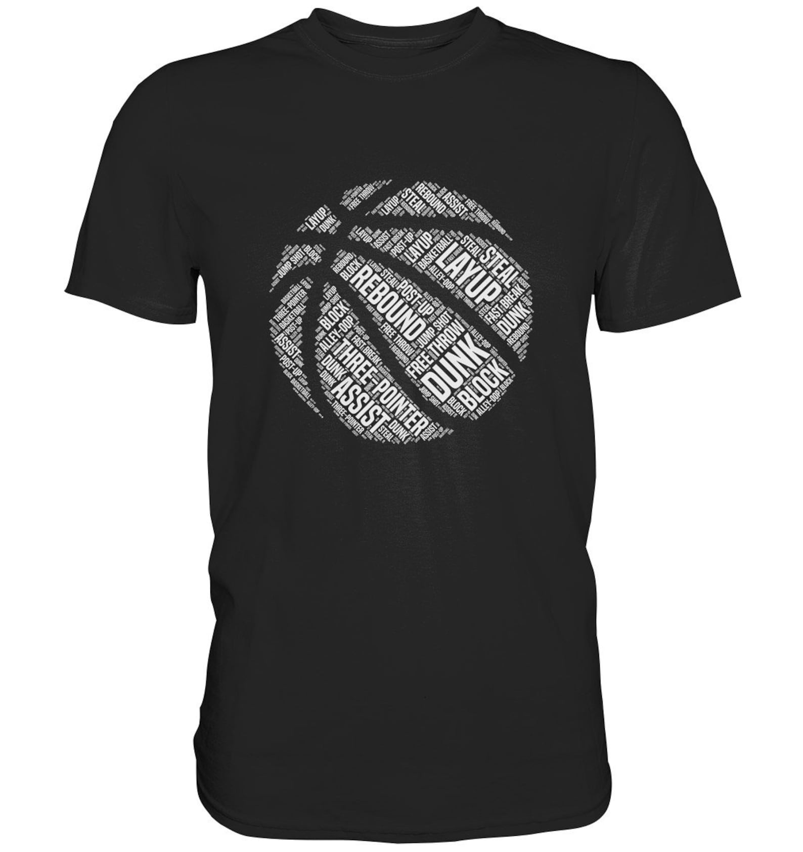 T Shirt Basketball Terms Basketballer Gift - Premium T-Shirt S
