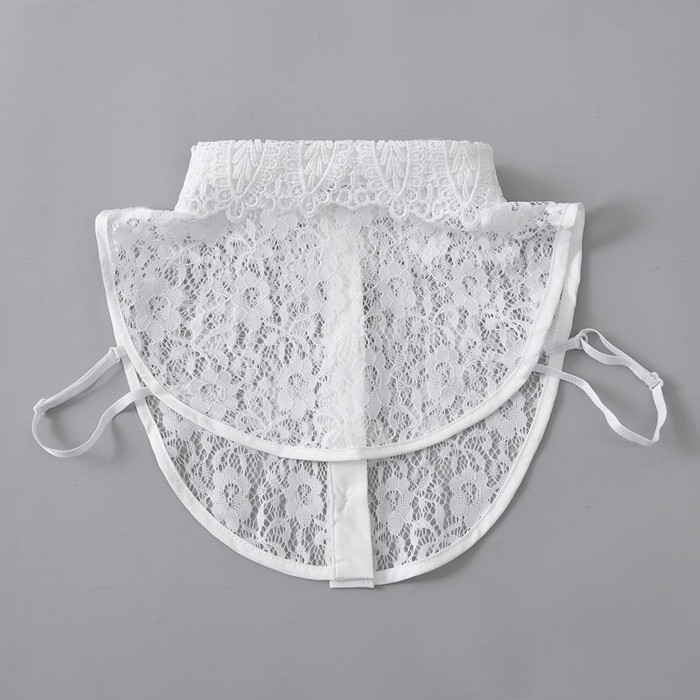 Small Floral Fake Collar, Spring And Autumn Versatile Shirt Fake Collar, Casual Sweater With Doll Collar Inside